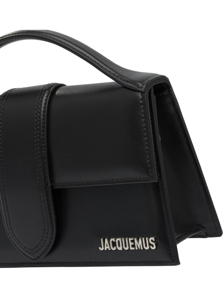 Jacquemus Le Grand Bambino Handbags - Nero | 99e80323ad026cfa3d7f88f409d36fad173f50ca