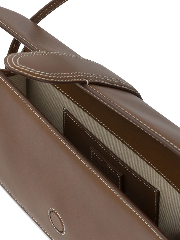 Jacquemus Le Bambino Long Borse a Spalla e Tracolla - Marrone | e5e872b1c4e0022f1b80ee404ae6293906d72d4f