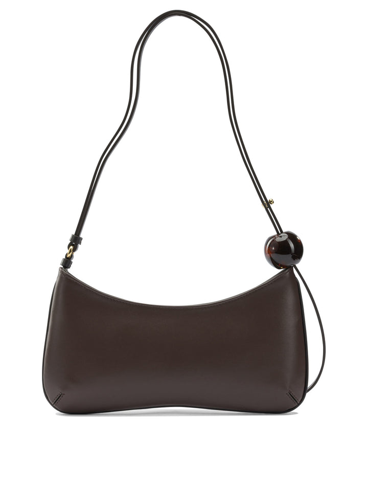 Jacquemus Le Bisou Perle Borse a Spalla e Tracolla - Marrone | 1272e03579dc065c01385b842272cfd61988c9b6