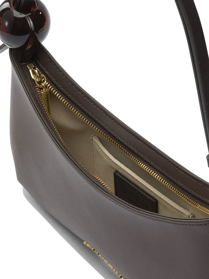 Jacquemus Le Bisou Perle Borse a Spalla e Tracolla - Marrone | 4c5e24805782dae11a16ccdb41b3c1594d7a4723
