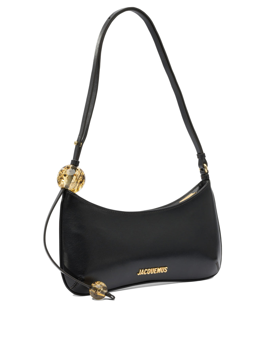Jacquemus Le Bisou Perle Borse a Spalla e Tracolla - Nero | d09e1bb4696f29665879b6f81472c83548faef39