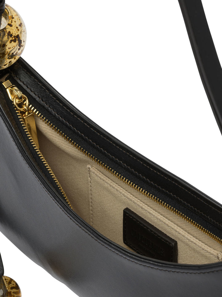Jacquemus Le Bisou Perle Borse a Spalla e Tracolla - Nero | bd3dbee52caa12a12bb932828d0c21c6d1ad90af