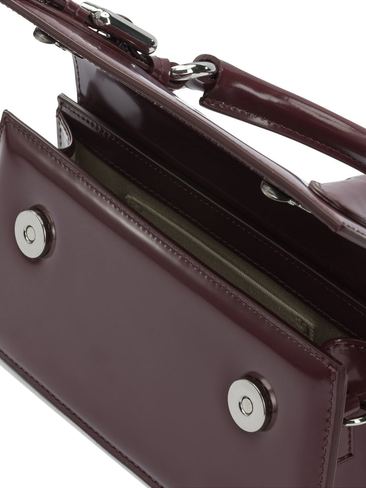 Jacquemus Le Chiquito Long Handbags - Bordeaux | 215c34b2b948e99c0db549d2e71a378d5eb7420b