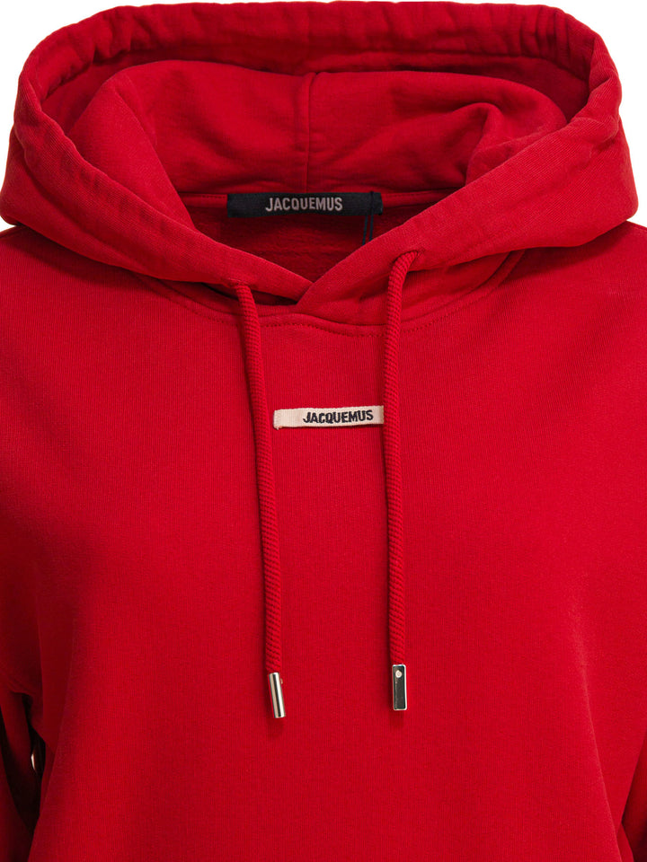 Jacquemus Gros Grain Sweatshirts - Rosso | f9183066c7bf77725a14088baf8cd88ace9f5d04