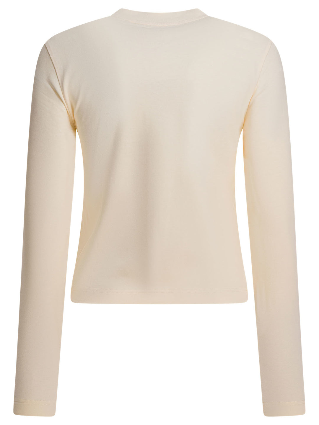 Jacquemus Gros Grain T-shirts - Beige | 90f7fc77eacce0183a2c970daec39e3b4f423540