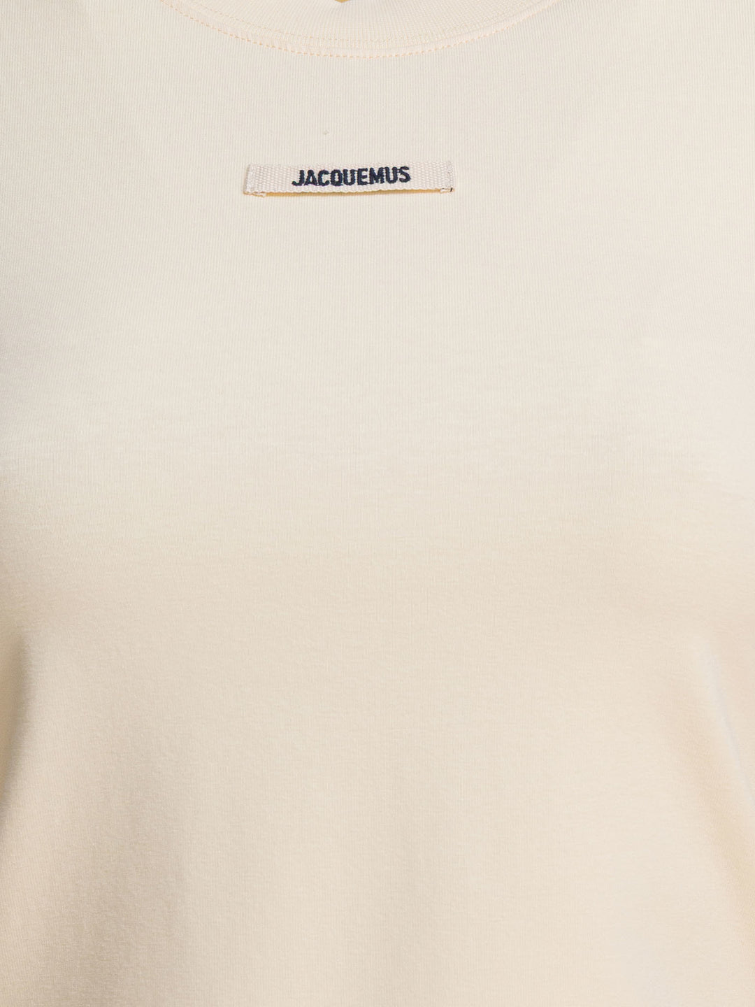 Jacquemus Gros Grain T-shirts - Beige | 816fbf1f21850cd8fda7351d9ea38ac5c3d89705