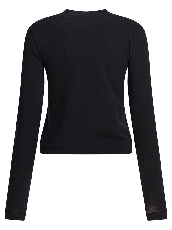 Jacquemus Gros Grain T-shirts - Nero | cc218781cf7493006810d7ebaff8791df5c22e95