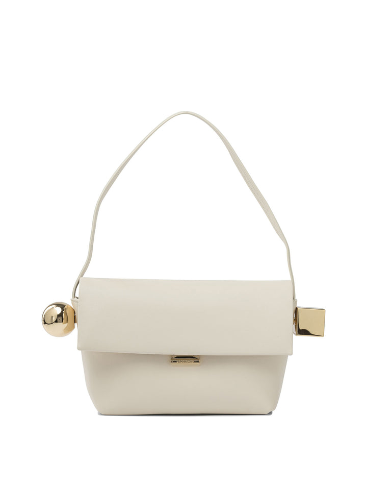 Jacquemus Rond Carré Borse a Spalla e Tracolla - Bianco | da1739255b22a73ca544d0180b63ef24f9badead