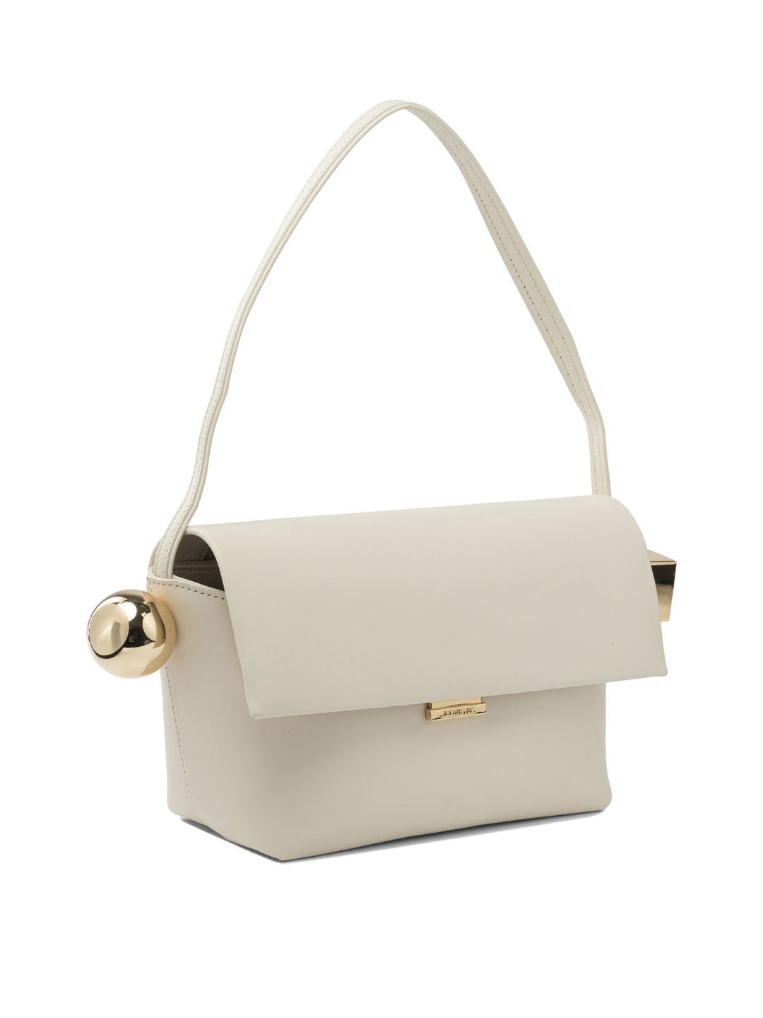 Jacquemus Rond Carré Borse a Spalla e Tracolla - Bianco | c4dfa7fdf6346757457cd67775c48d76a66a96f7