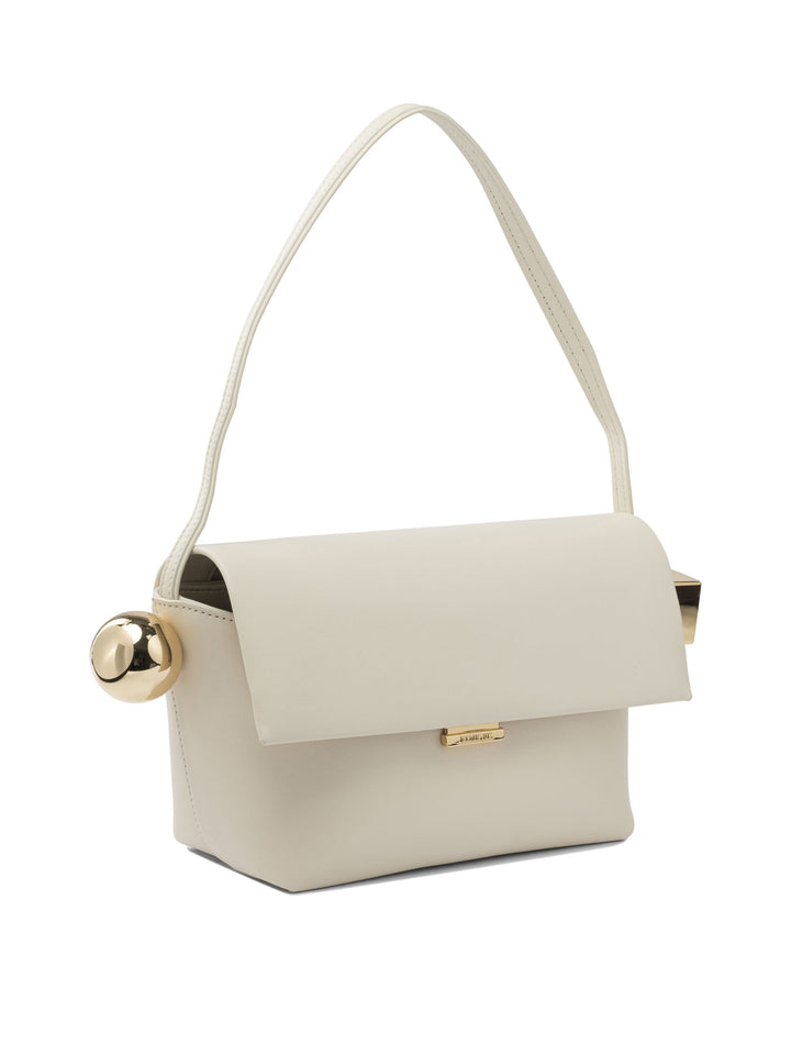 Jacquemus Rond Carré Borse a Spalla e Tracolla - Bianco | c4dfa7fdf6346757457cd67775c48d76a66a96f7