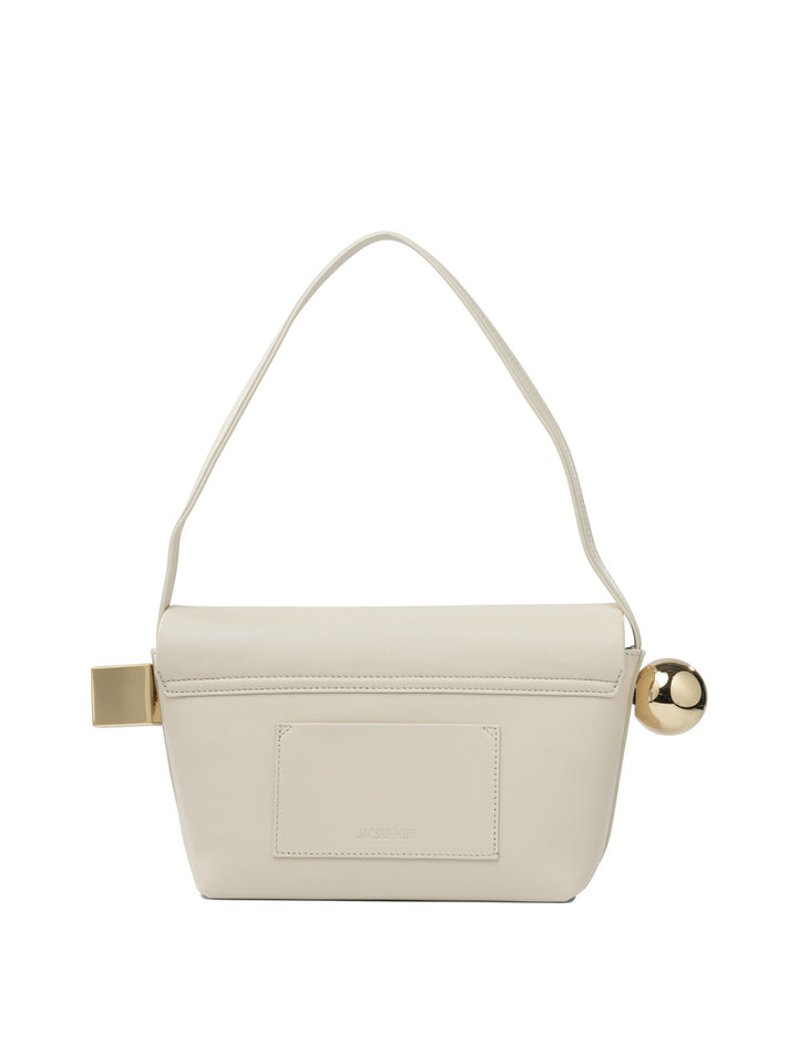 Jacquemus Rond Carré Borse a Spalla e Tracolla - Bianco | 62d9bed714a4ec021096f9de4e8af3f9331f84bc