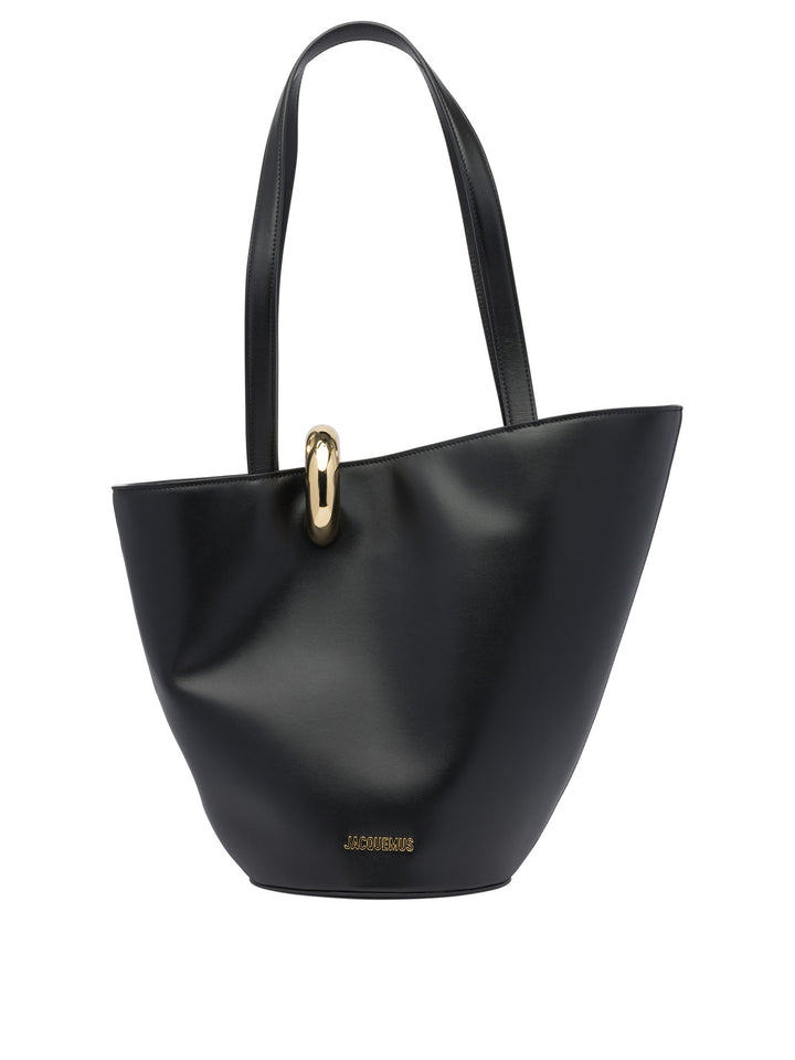 Jacquemus Le Bambola Borse a Spalla e Tracolla - Nero | 1cc082094d70f9329e15ec553bdd99c87161575e