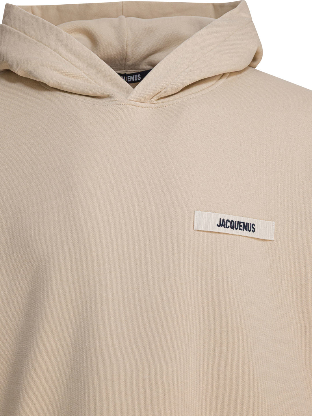 Jacquemus Gros Grain Sweatshirts - Beige | 53a0b9806b3881dd245863645758659783581ed0