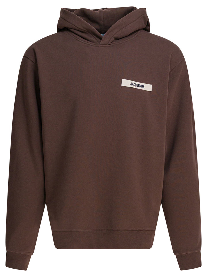 Jacquemus Gros Grain Sweatshirts - Marrone | 821ae59388cfa532946d917d40c4ed3270e96a88