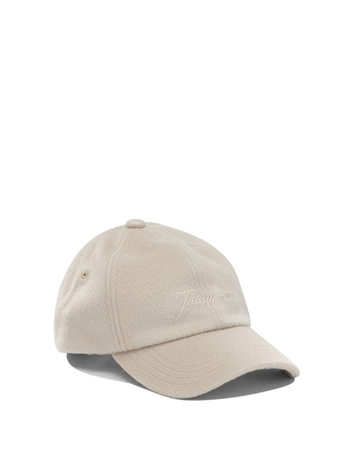 Jacquemus Le Casquette Cachemiro Cappelli - Beige | b75417a52a47e73faf446500170db4806fe3bb73