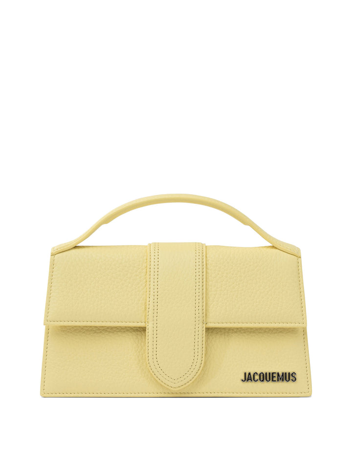 Jacquemus Le Grand Bambino Handbags - Giallo | cd0c3a0598b0910d2c9eac4dc5c9ce6c371336c5
