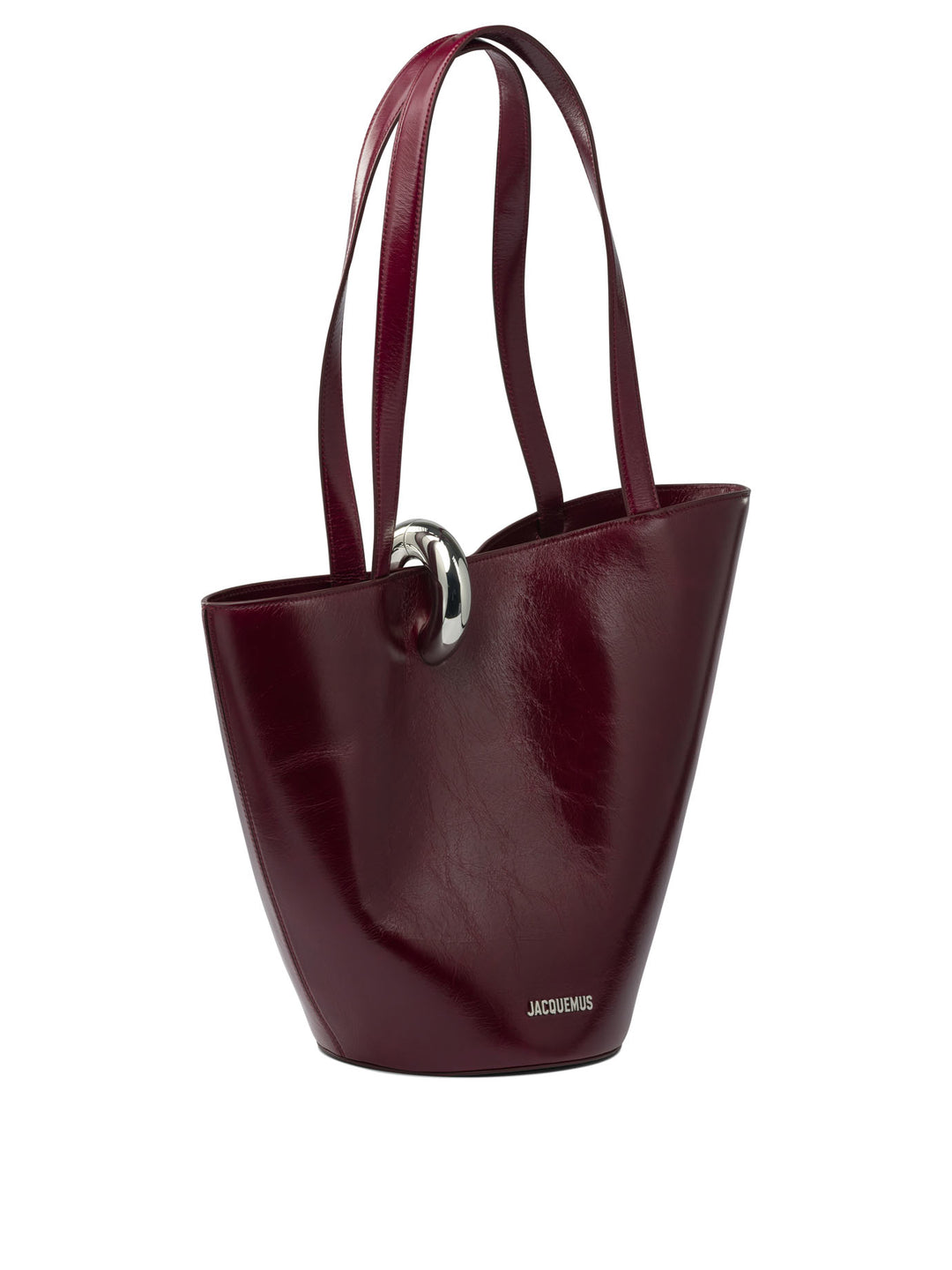 Jacquemus Le Bambola Borse a Spalla e Tracolla - Bordeaux | 1cb29d8d0a65afc38c0a24048abf60c4413fb2d9