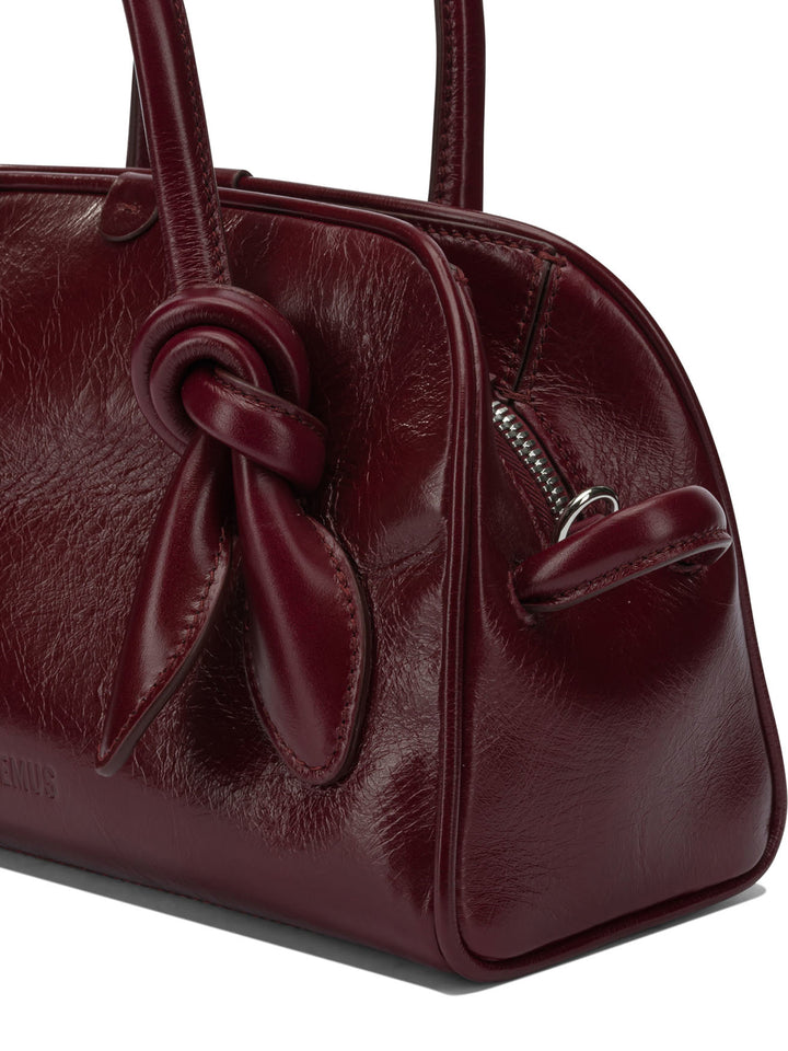 Jacquemus Le Petit Turismo Handbags - Bordeaux | eff4b3067d67ff90250864a0ac20a2b064381bbd