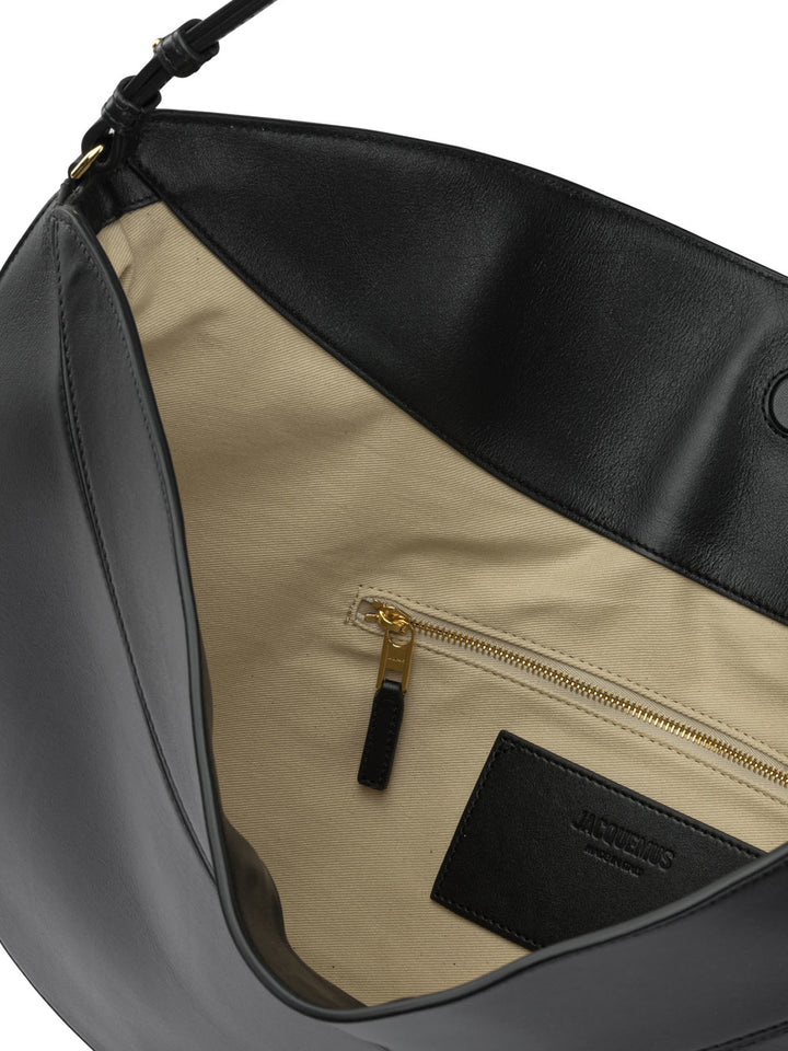 Jacquemus Le Ovalo Borse a Spalla e Tracolla - Nero | b12ada4a4d999edeada72cf660e4ad42f0c964f5