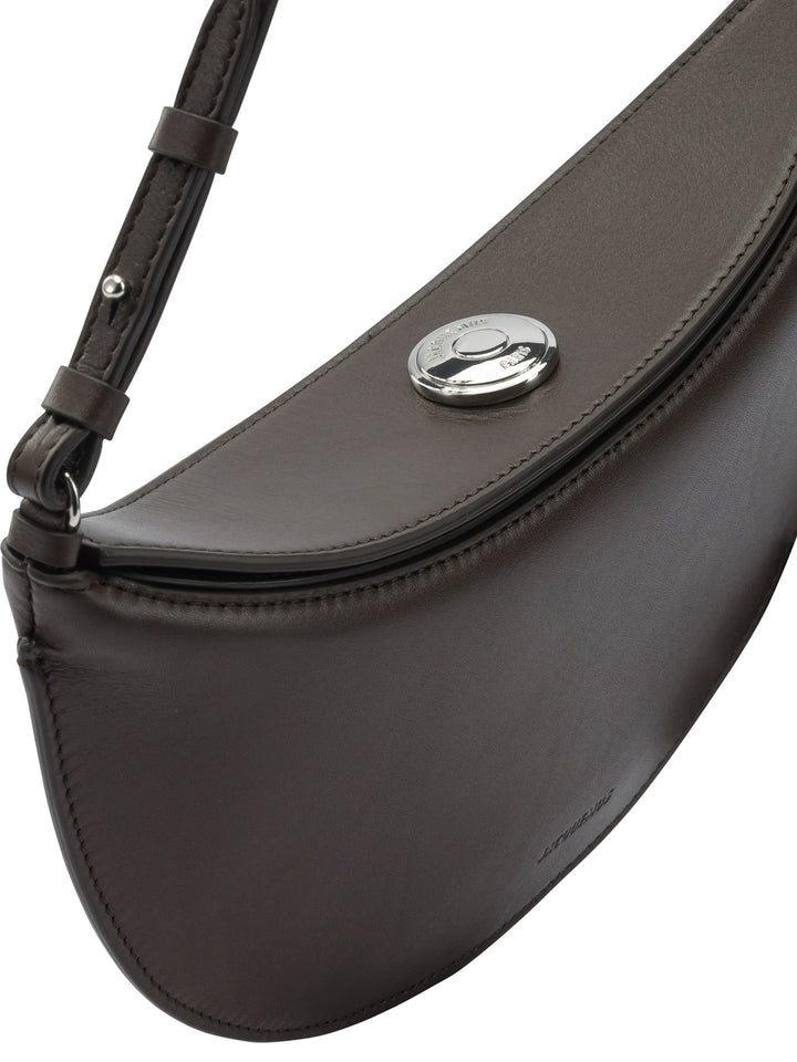 Jacquemus Le Petit Ovalo Borse a Spalla e Tracolla - Marrone | 5a804037b6d63e7d53f0a350cd1a502105365b3d