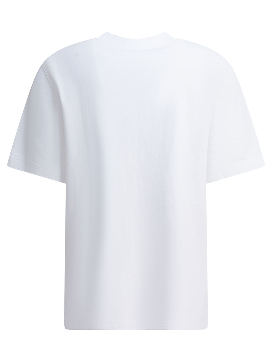 Jacquemus T-Shirt With Gros Grain Logo T-shirts - Bianco | e2bbaecbf2ad5afd109a191092c541542528d681