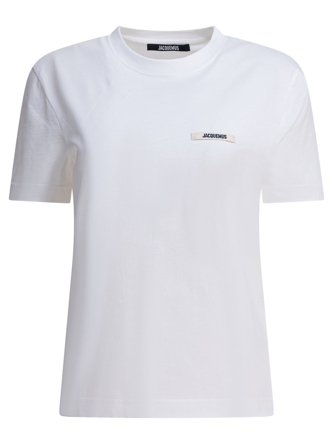 Jacquemus Gros Grain T-shirts - Bianco | 17cc8eb76ea7625e23119be4c3c35f743d79de79