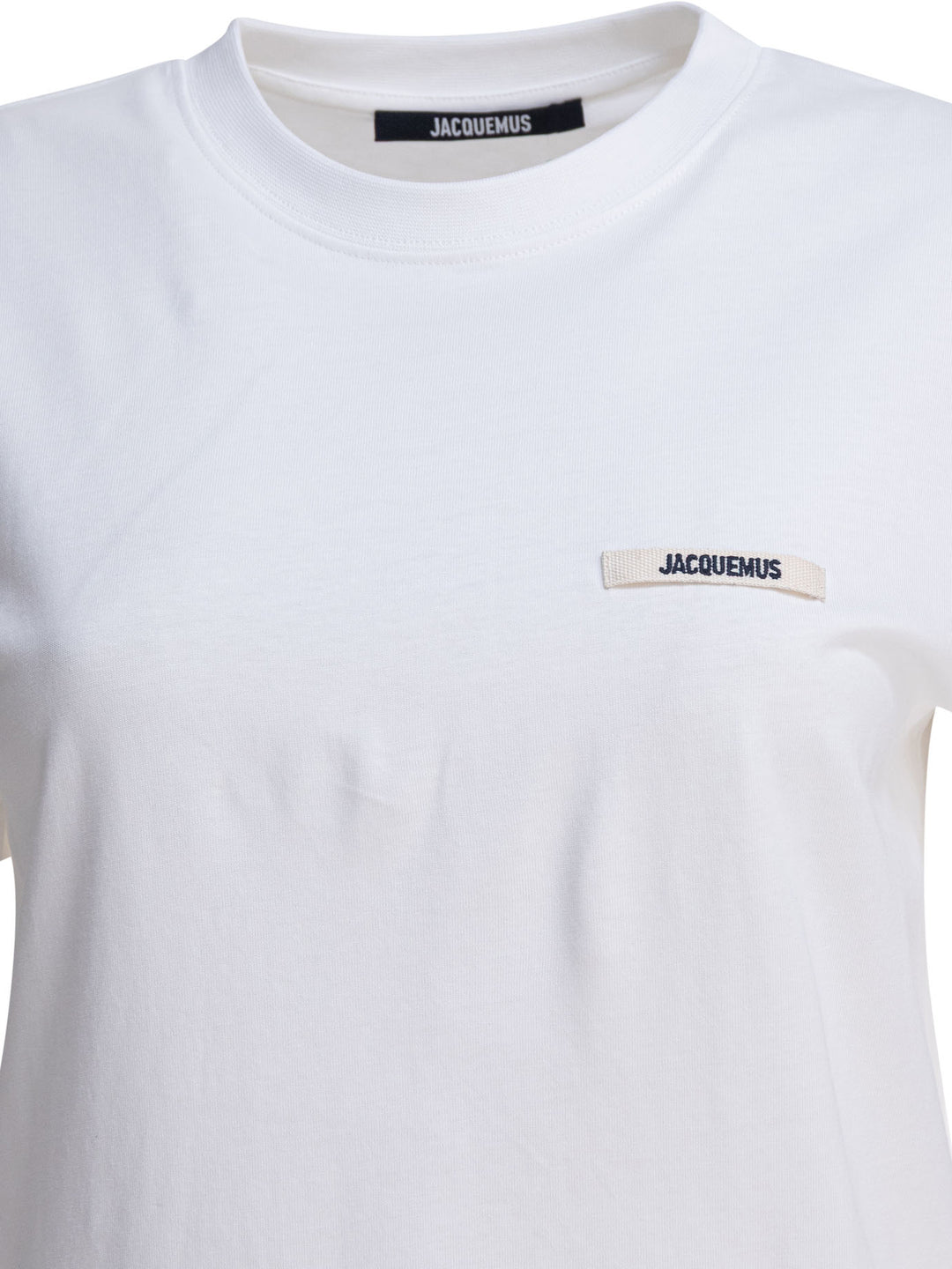 Jacquemus Gros Grain T-shirts - Bianco | 498a457b8c4b76609cb375ff7b5f0e9e28a4b828