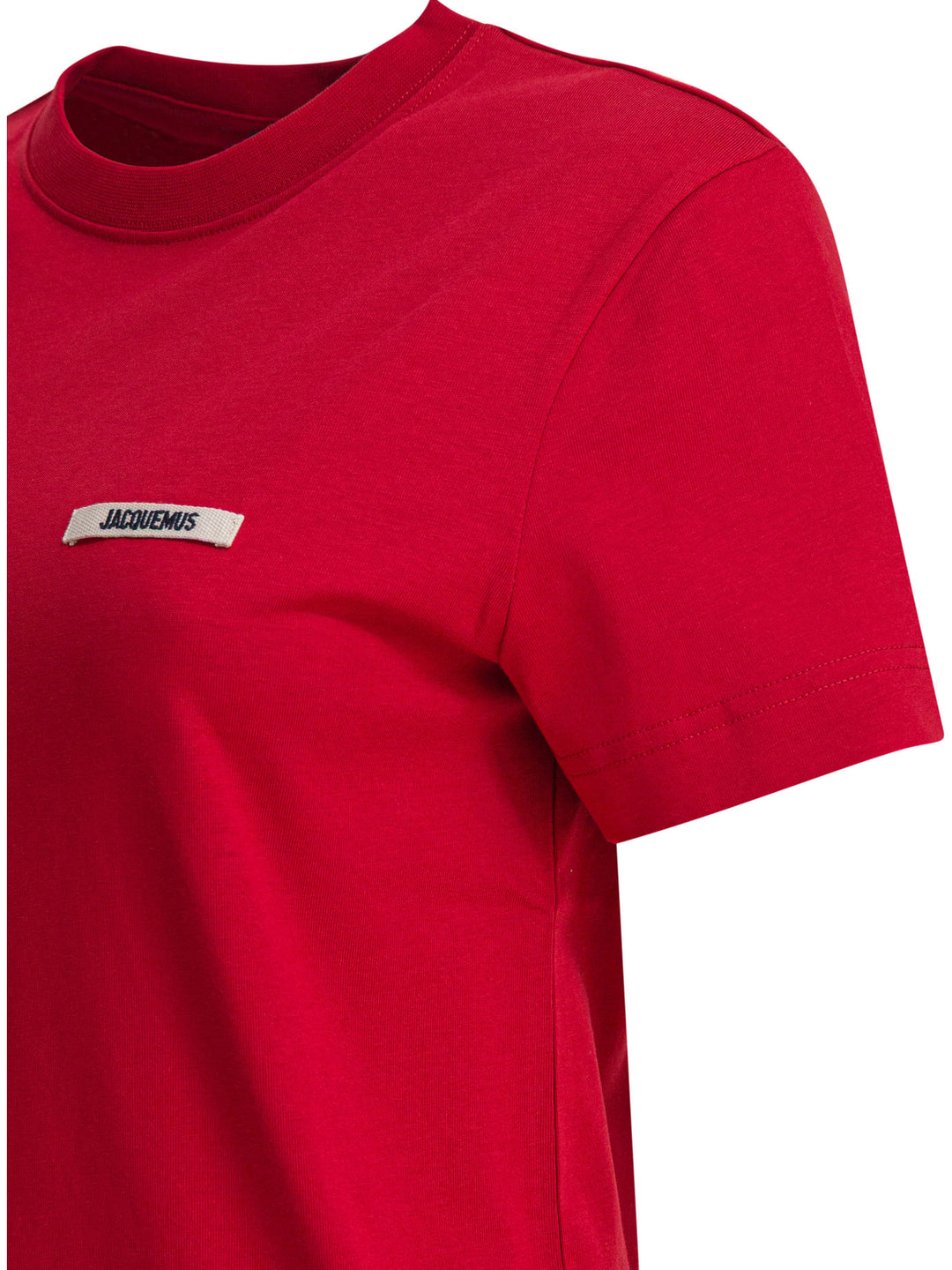 Jacquemus Gros Grain T-shirts - Rosso | 98941f7d213bde08189b578b76ffdfaa4ff5997d