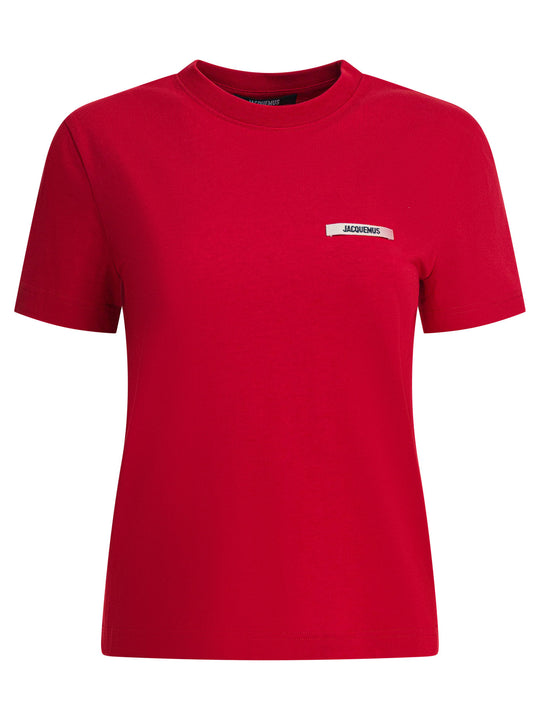 Gros Grain T-Shirts Rosso