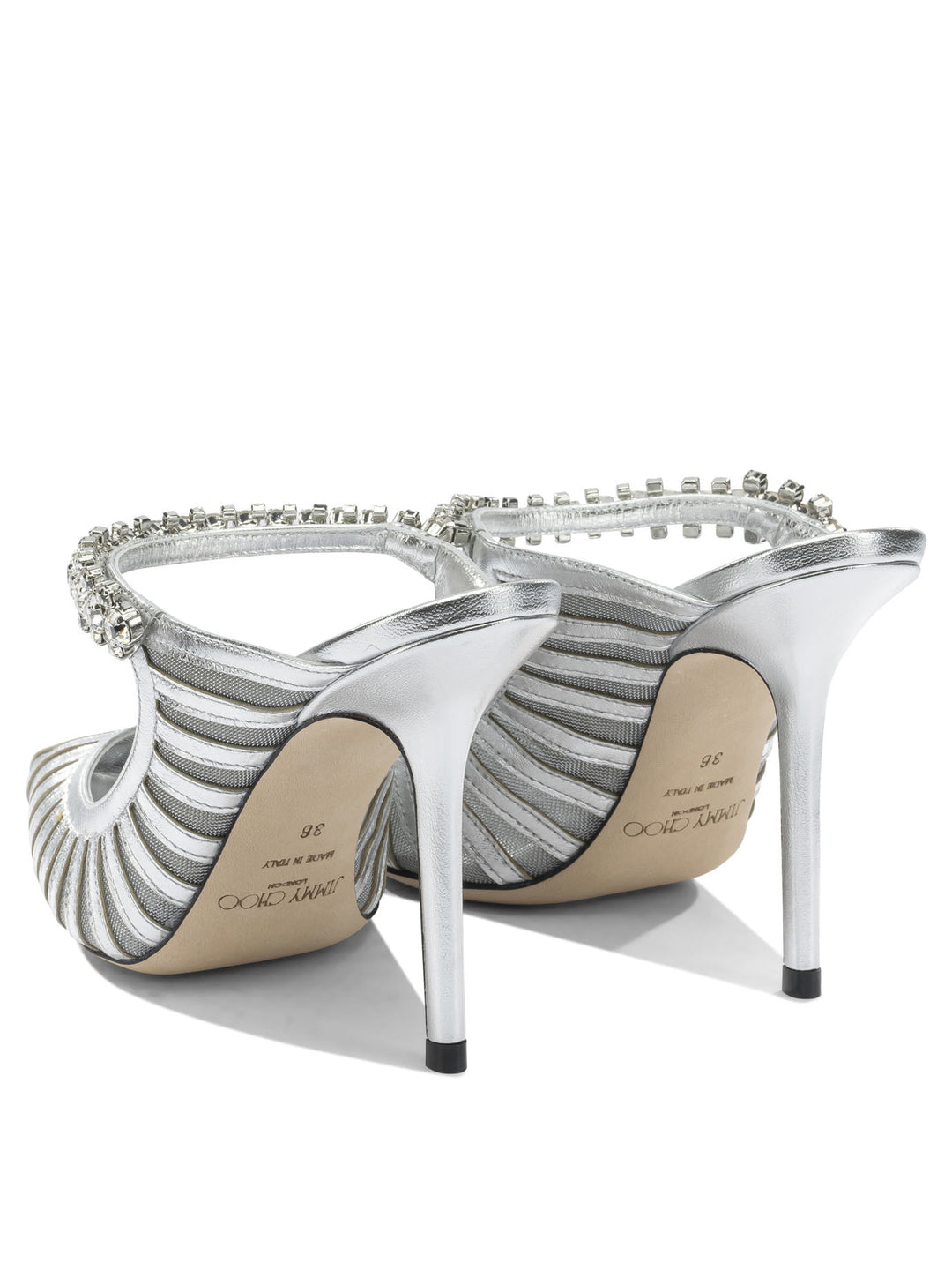 Jimmy Choo Bing Heeled shoes - Silver | 3c18183a01224b5007ef2d8f7f08de3cf478310a