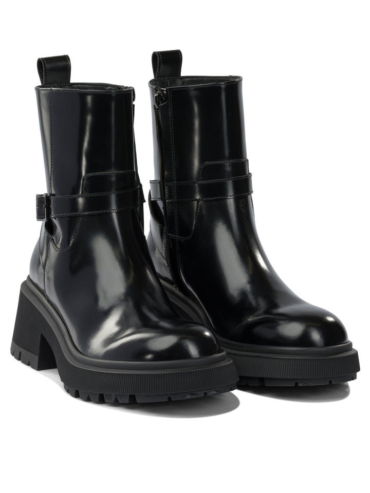 Jimmy Choo Conny Flat Stivali e Stivaletti - Nero | dbb92cefb8ef866a22897aaba770c77377fd0fec