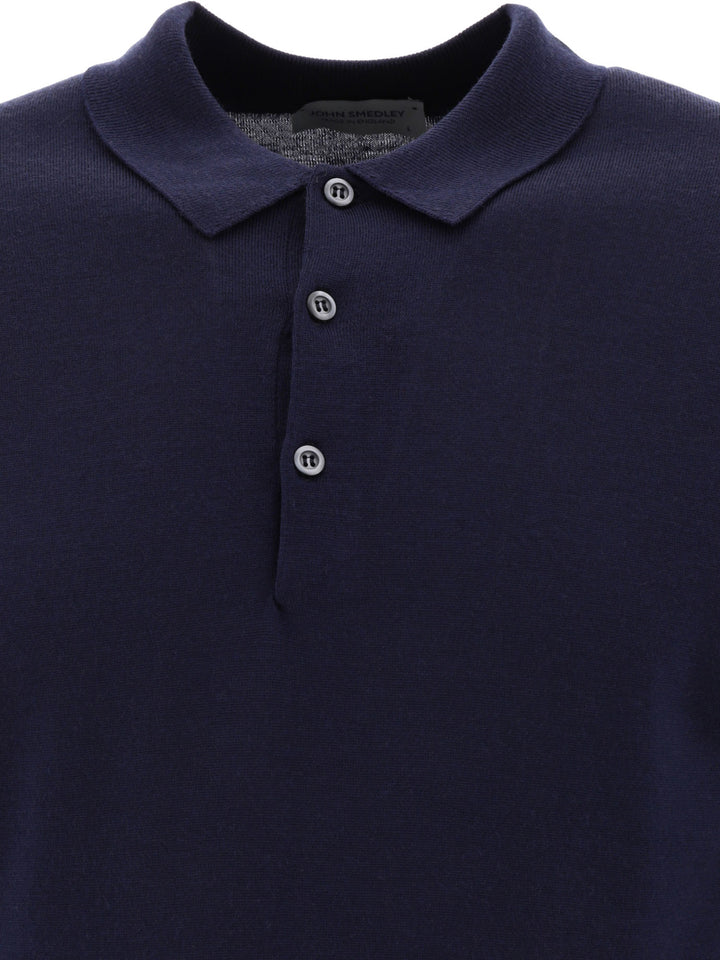 John Smedley Belper Polo shirts - Blu | 2e363fc00cbabfdf20065a5a89127e490d1e2d42