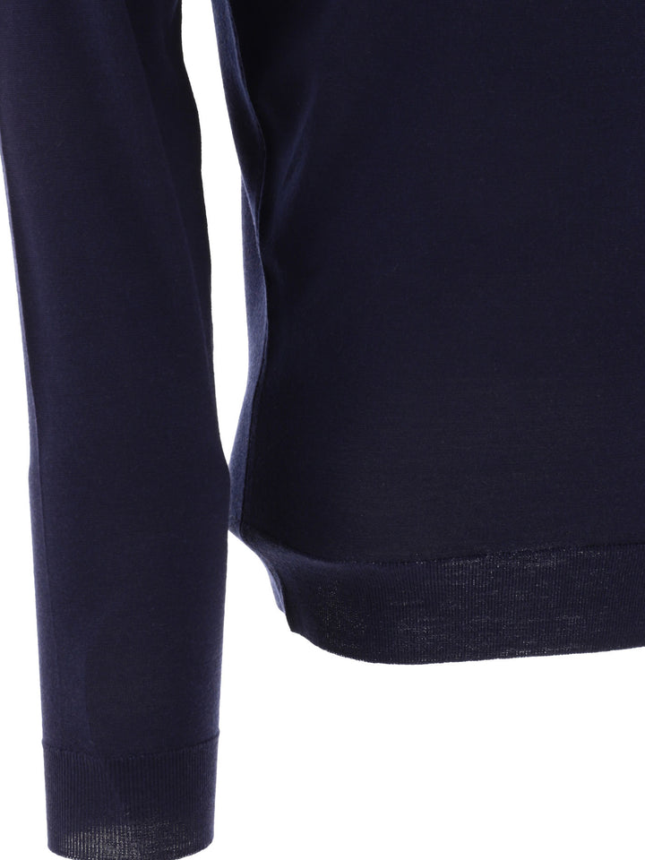 John Smedley Belper Polo shirts - Blu | ca7ed28d31ba04c8fba9d666899a4f9d16911146
