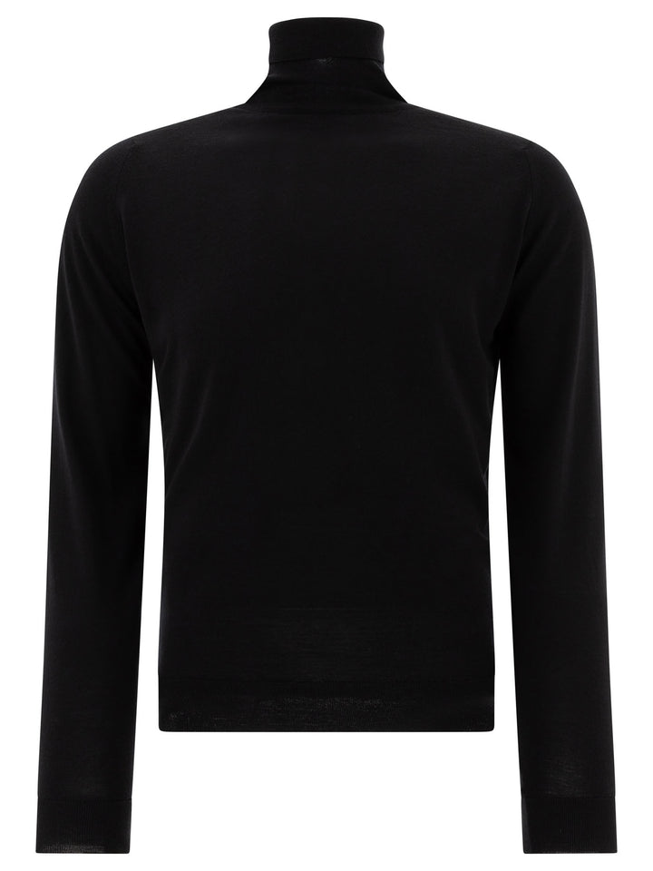 John Smedley Cherwell Knitwear - Nero | 342d512f2e01ab8ca66e8c0d239202f4133d24b5