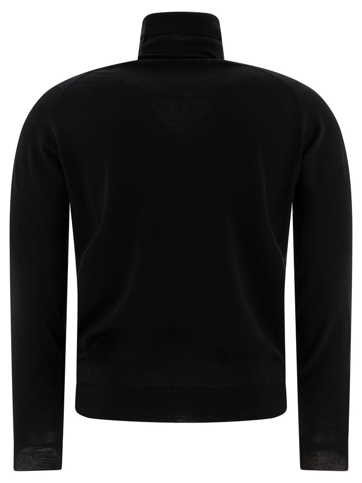 John Smedley Cherwell Knitwear - Nero | 06df3480763b3fe23ecad7d0d09f034c42693bcd