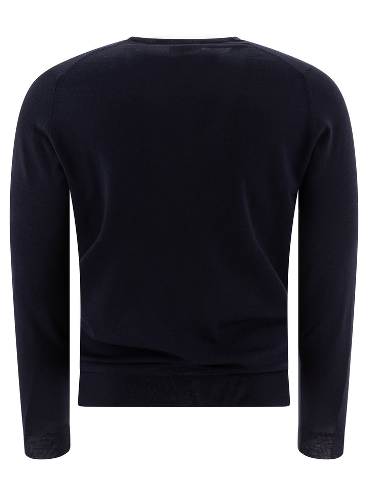 John Smedley Lundy Maglieria Blu