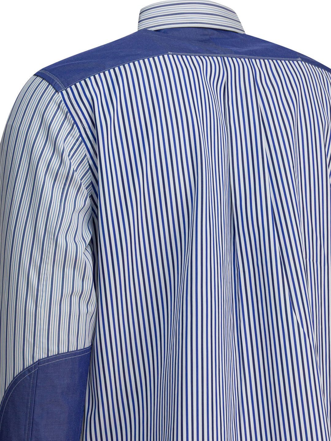 Junya Watanabe Man Cotton Striped Shirt Shirts - Light blue | 2cfa3c94bc72b47e7e697c34a3092953537daee4