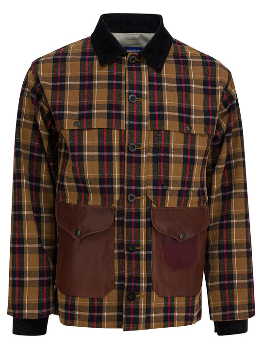 Lightweight Check Jacket Jackets And Coats Marrone