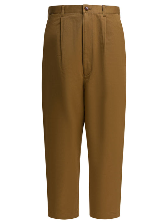 Junya Watanabe X Carhartt Wip Trousers Marrone