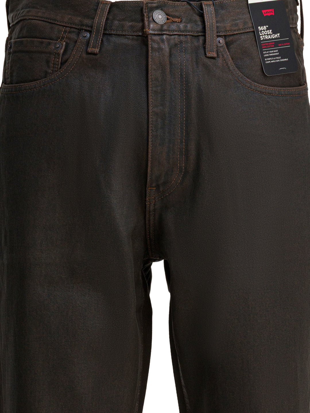 Levi'S 568 Loose Straight Jeans - Marrone | 01b2417866b8e93d3502d6bcec3bba38ca338cb3