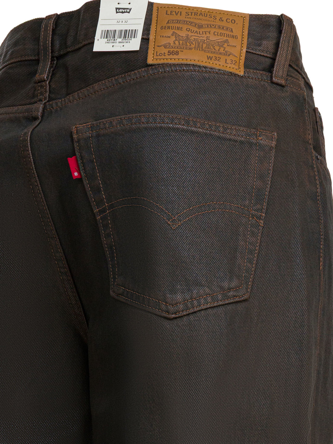Levi'S 568 Loose Straight Jeans - Marrone | 6be77ba47d1b9ea941cd370647842e19cf0c923a