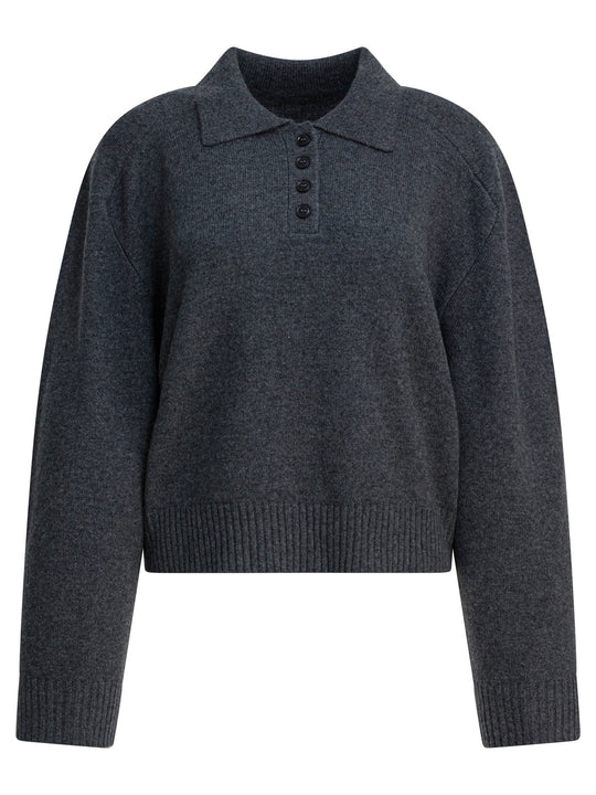 Homere Lds Knitwear Grey