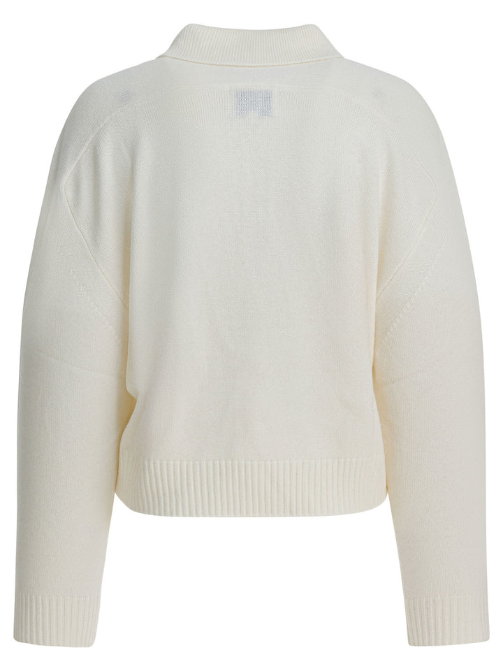 Loulou De Saison Homere Lds Knitwear - Bianco | c712385af3b18cb03561bcc2ef9449924a804779