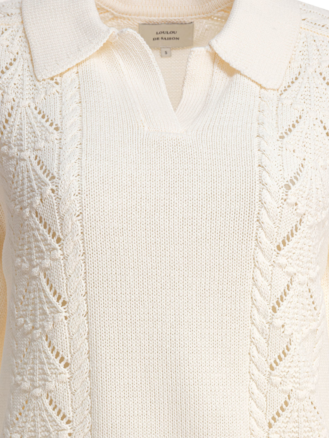 Loulou De Saison  Polo shirts - Bianco | c45d12ea9bed3c67e65bb98bc8d1a87dce1035ac