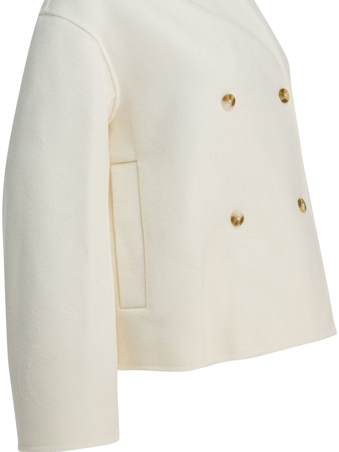 Loulou De Saison Meyer Jackets and Coats - Bianco | 973065b5fb64784ff3b8f96974acd1675080f523