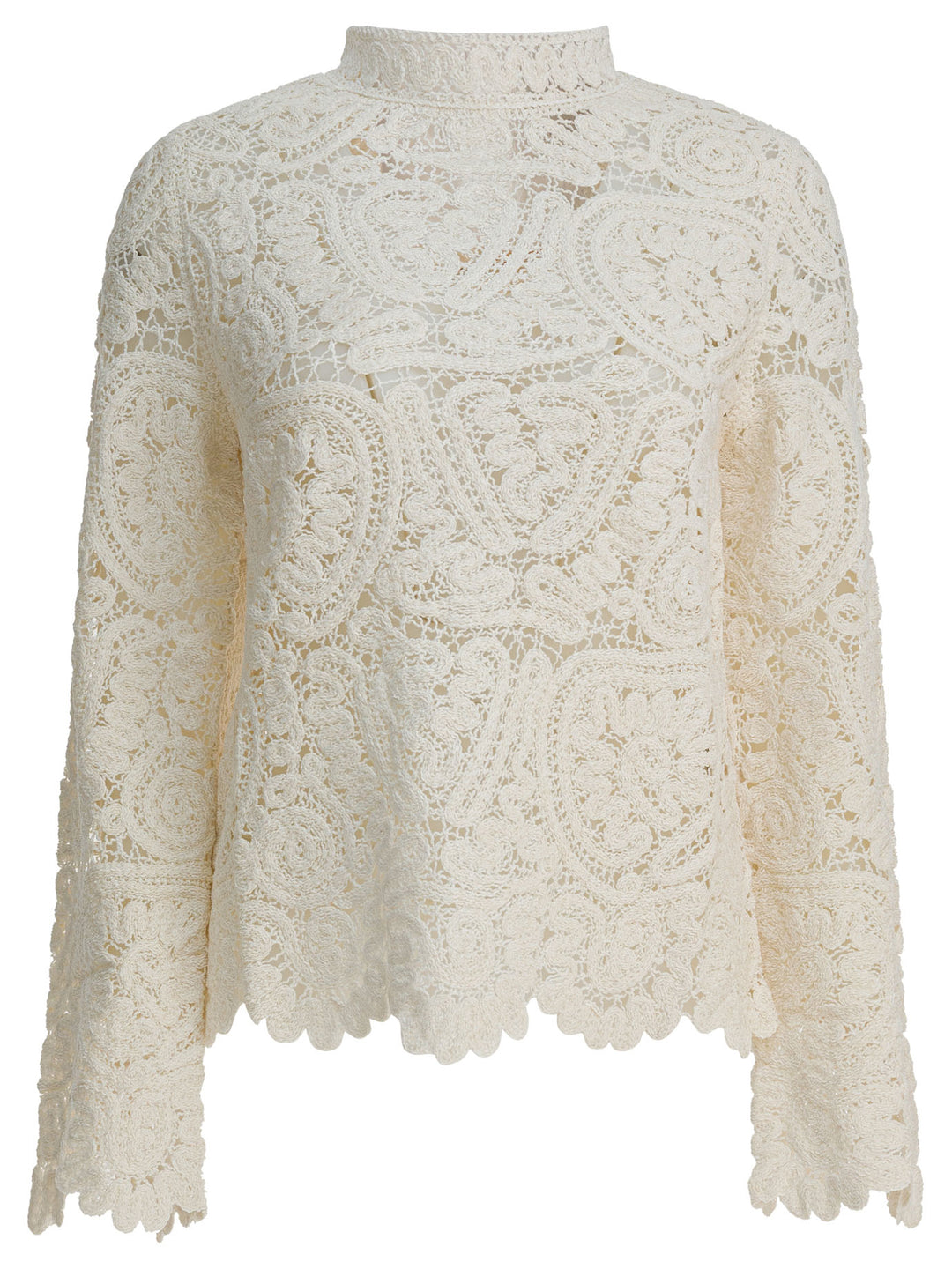 Loulou De Saison Wade Knitwear - Bianco | 08d355cfa277cbfb3da14426f18962175ce929ea