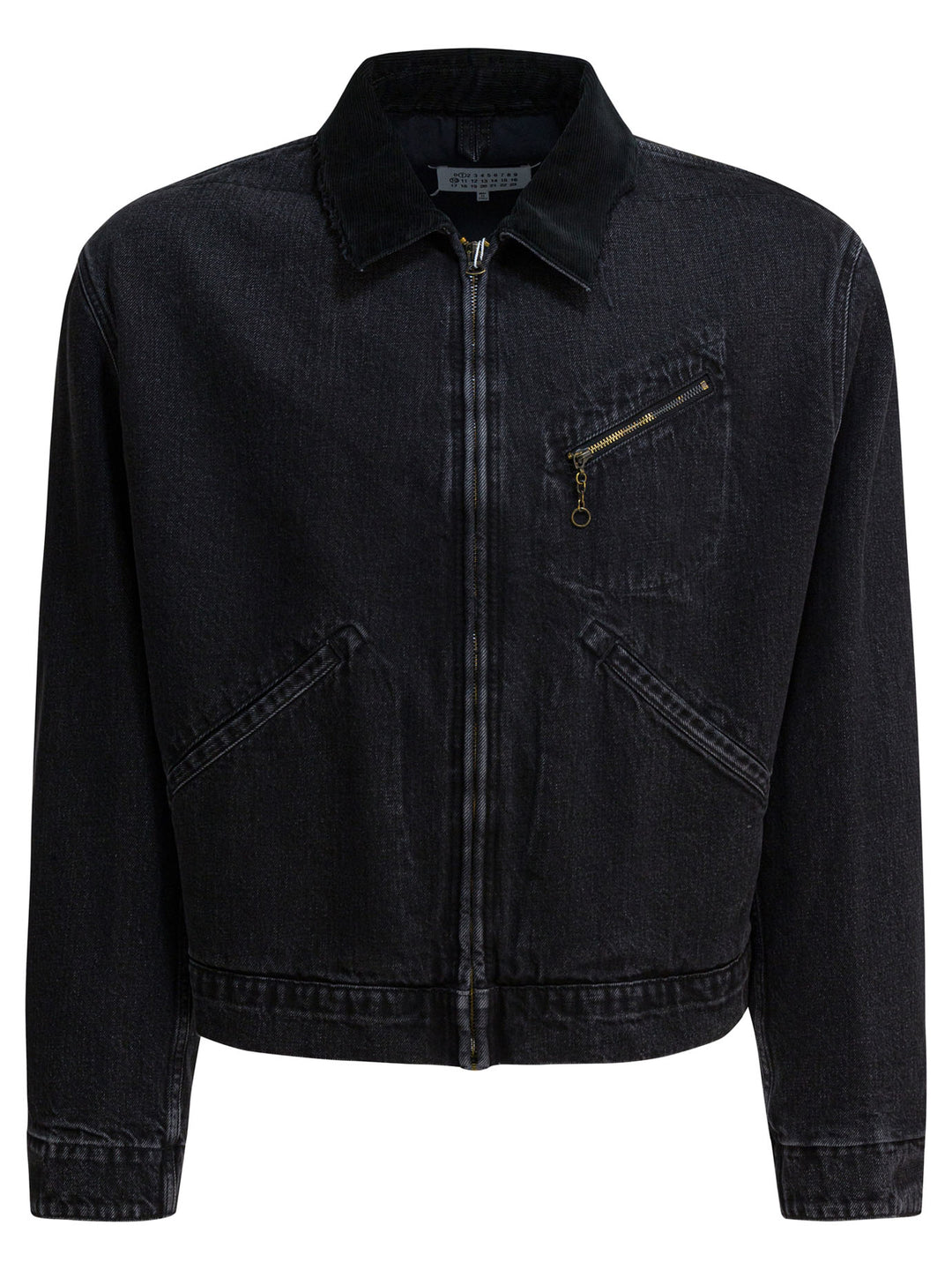 Maison Margiela Denim Jacket Jackets and Coats - Nero | f08ed2daae684513a269222f09f1cc2ff4cecf5e