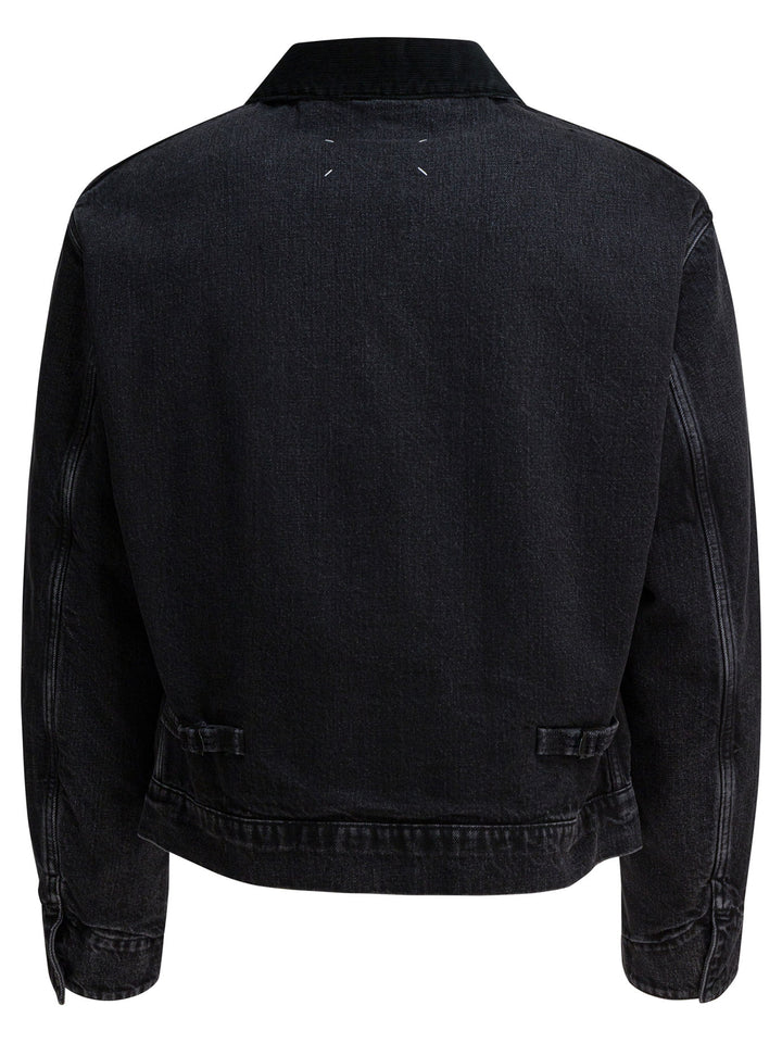 Maison Margiela Denim Jacket Jackets and Coats - Nero | 20e20bda93d307e762a4d0f9d114e3d040e43698