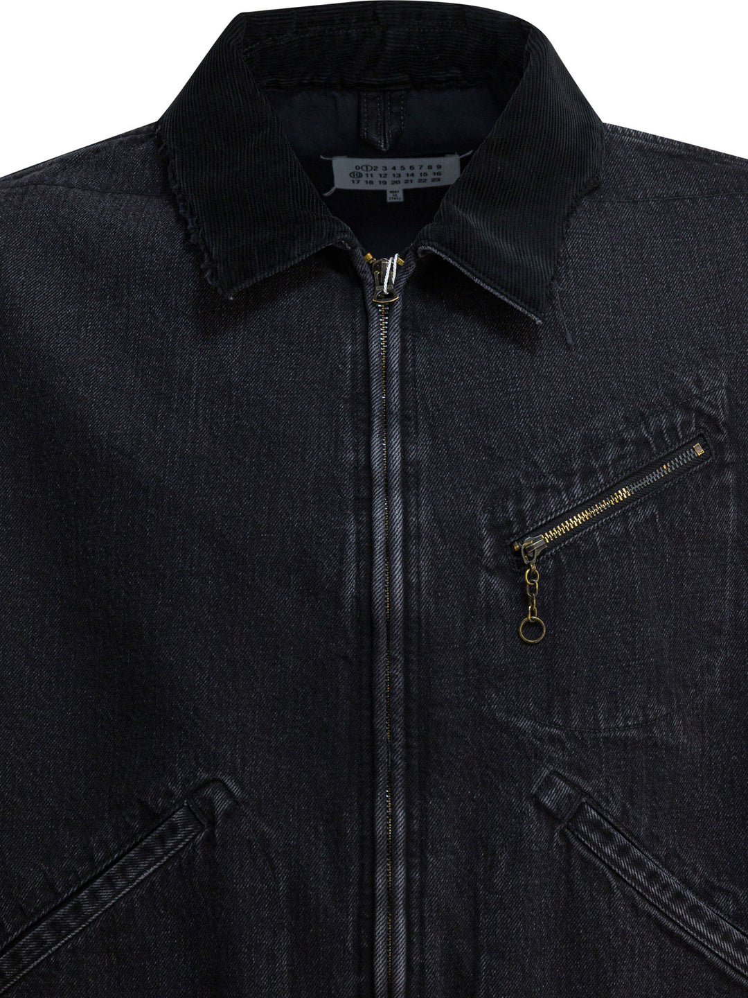 Maison Margiela Denim Jacket Jackets and Coats - Nero | 13b31c66b29187c6daafcc647c319ea66cca9e29