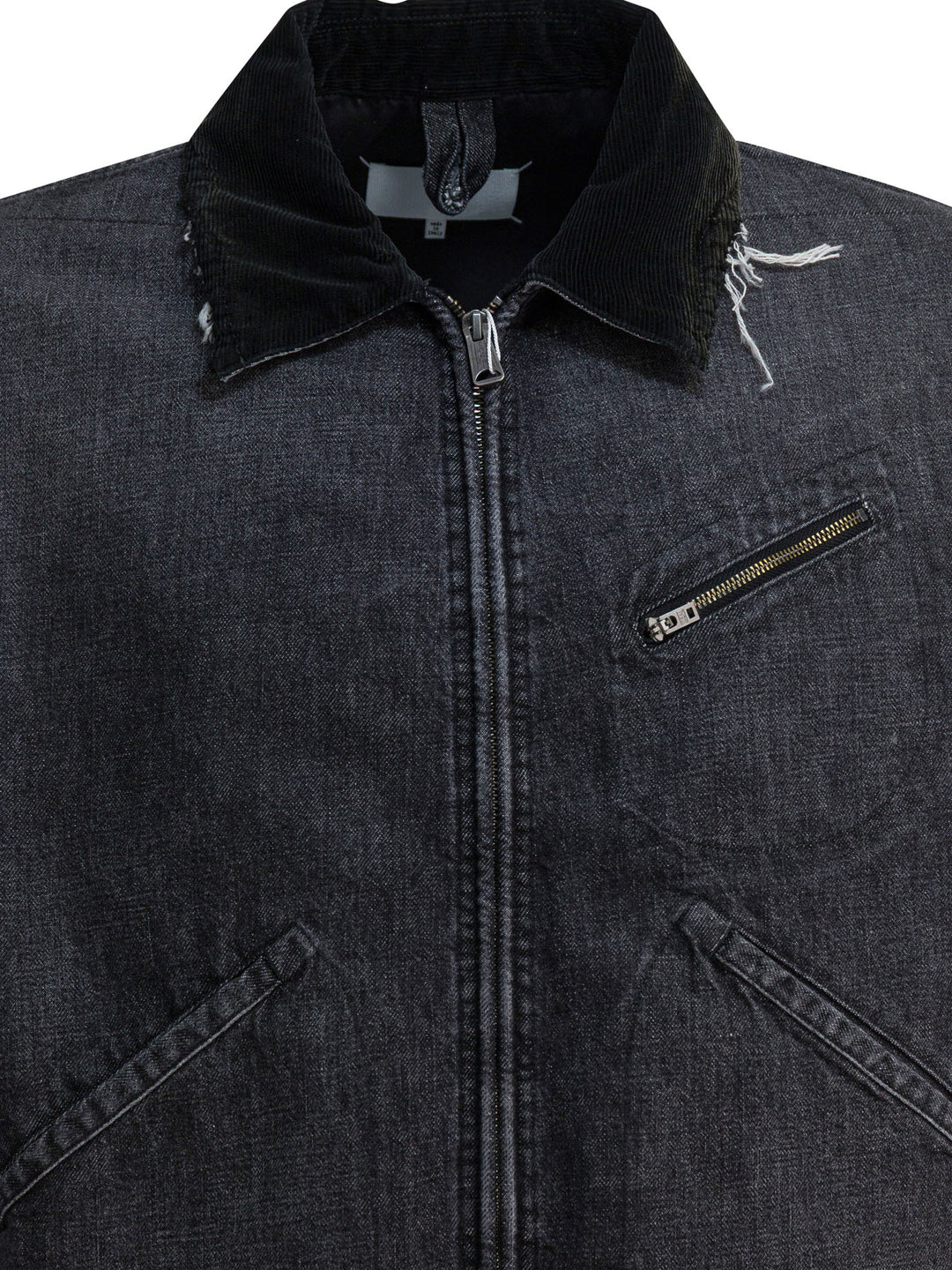 Maison Margiela Denim Jacket Jackets and Coats - Nero | 67d0e57331411253526ee92362cb1cac37eb2c6b